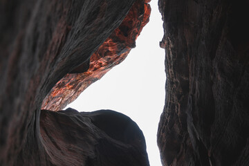 Slot Canyon View in Zion National Park