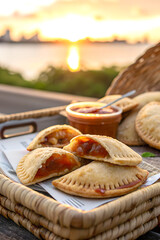 Delicious Brazilian Empanadas with Guava Paste and Cheese