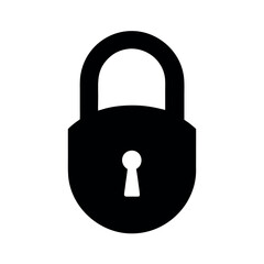 Lock check icon vector. black web security lock icon.  lock tick mark icon. cyber security symbol. web security and lock icon for mobile app, ui and website. vector illustration on transparent back