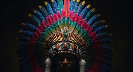 Obraz premium Cultural traditions of indigenous peoples