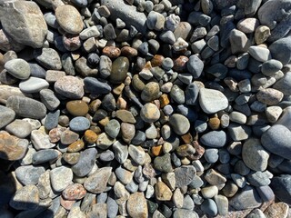 pebbles on the beach