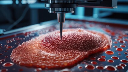 3D printed organic material