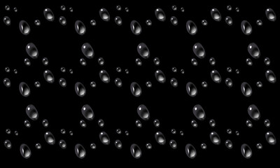 Glossy Droplet Matrix: A Study in Texture and Symmetry