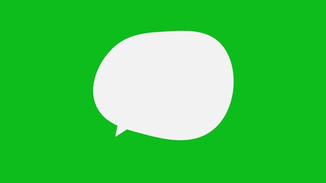 Chat Message Bubbles – Minimal 2D Icon Motion video. Speech Bubble Message Icon | Clean UI Animation. Bubble Chat Messages Icon. Perfect for communication or messaging themes. - Powered by Adobe