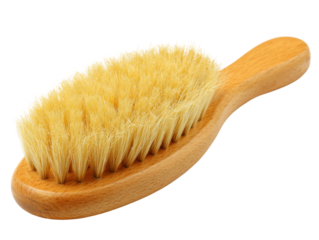 Brushing techniques for hair care home tutorial indoor close-up