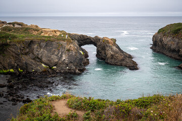 California Coastline, Mendocino County, California, USA