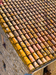 old roof tiles