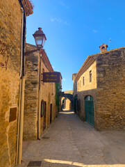Fototapeta premium narrow street in the old spanish village