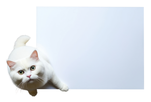 PNG Scottish fold cat floor flooring animal.