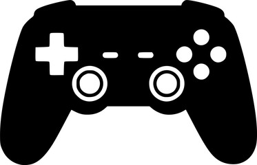 Gamepad Icon: A sleek, minimalist illustration of a gamepad, representing the world of digital entertainment. It's a symbol of interactive control and the immersive gaming experience.