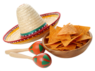 Concept of Cinco de mayo, isolated on white background
