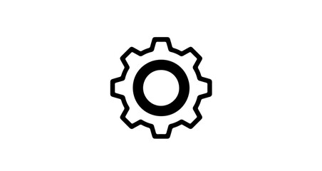 Obraz premium Object gear mechanism vector graphic for engineering and technical design projects and mechanical illustrations vector