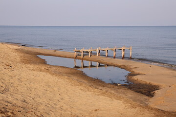 wooden dock
