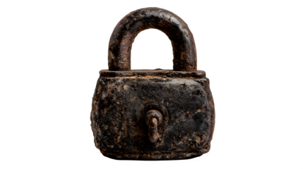 Old rusty lock