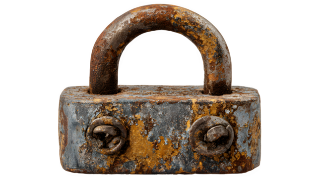 Rusty lock