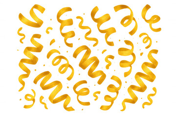 Obraz premium Golden confetti raining down on transparent surface, sparkling with festive energy and celebratory shimmer, highlighting elegant event design element