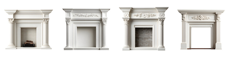 Ornate Fireplace Mantels Collection: Classic Interior Design Elements