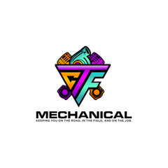 Obraz premium automotive logo design free