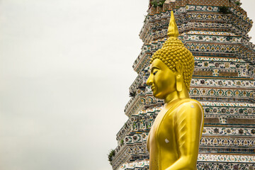 Wat Arun, Temple of Dawn the landmark of Thailand 