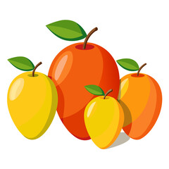 vector illustration of mango