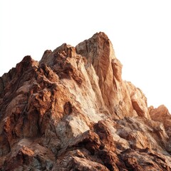 Fototapeta premium Close-up of a rocky mountain peak