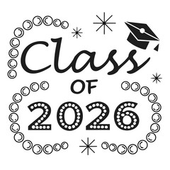 Class of twenty six graduation design academic celebration