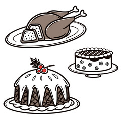 Festive Holiday Foods christmas dinner