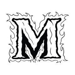 A modern **M letter logo** with sleek lines and bold style, symbolizing strength, creativity, and professionalism—perfect for branding, business, or identity design.
