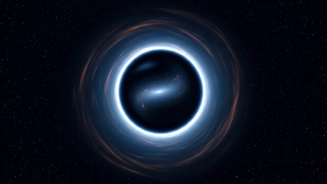 Scientifically plausible visualization of the mouth of a stable wormhole