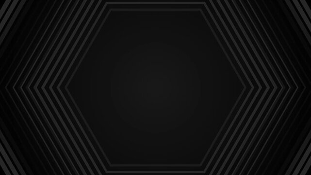 Technology background glowing hexagon neon line futuristic style illustration