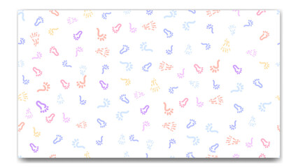 Seamless pattern of hand drawn scribbles. Vector illustration.
