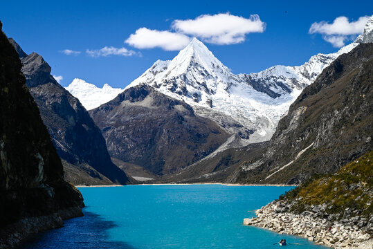 Laguna Paron Huaraz Peru Cordilheira Branca
