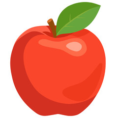 Fototapeta premium Fresh red apple