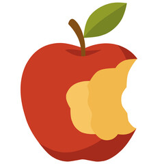 Bitten apple element
