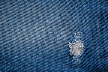 Retro color tone of blue denim jeans fabric texture for background website fashion design or backdrop product.