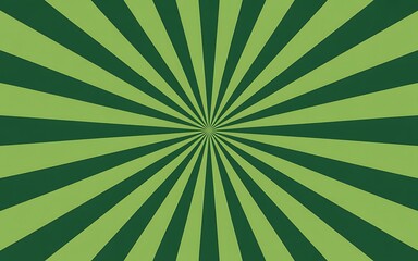 Photo of a vibrant green sunburst pattern with radiating lines creates a dynamic and eye catching design