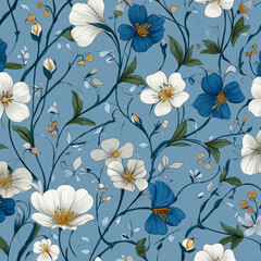 seamless floral background