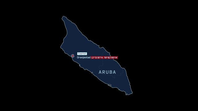 Map Highlighting Location