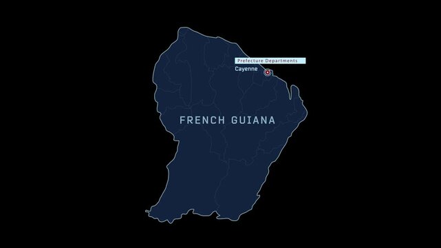 Map Highlighting Location