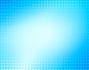 Fototapeta premium Gentle cyan gradient backdrop with dot framework design, perfect for backgrounds