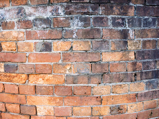 味わい深いレンガの壁