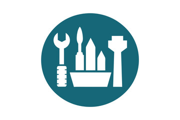 set of kitchen tools vector fork symbol logo