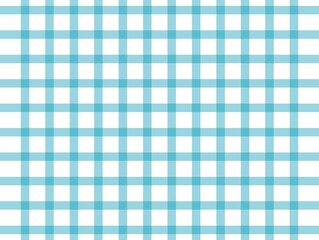 A bright light blue and white plaid pattern.