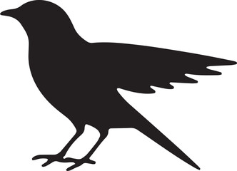 vector illustration of a bird