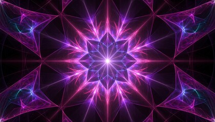 Abstract kaleidoscope design (1)