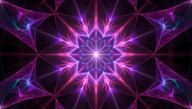 Abstract kaleidoscope design (1)