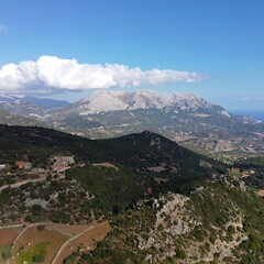 Fototapeta premium Mountainous landscape view