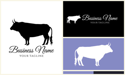 Cow Logo Design Variations. (51)