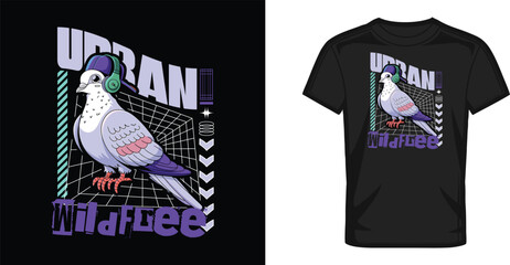 Urban Streetwear T Shirt Design