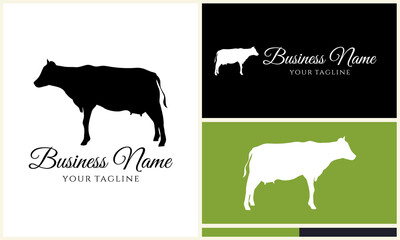 Cow Logo Design Variations. (18)